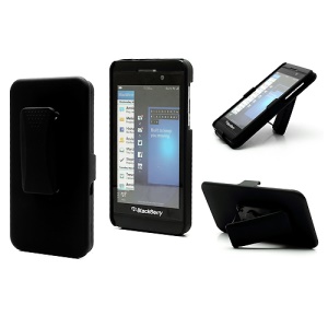 2-in-1 Swivel Clip Belt Stand Holster Case Cover for BlackBerry Z10 BB 10