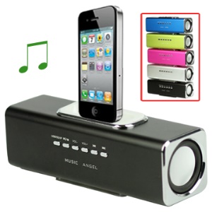 Portable Mini Music Angel Speaker for iPhone iPod Mobile Phone PC U-disk SD (JH-MAUK3)