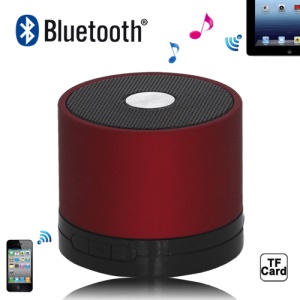 A102 Portable Hi-Fi Multimedia Bluetooth Speaker for iPad iPhone iPod Android Windows Smartphone - Red
