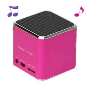 Original Music Angel JH-MD06 Micro SD TF Card Mini Digital Speaker - Rose