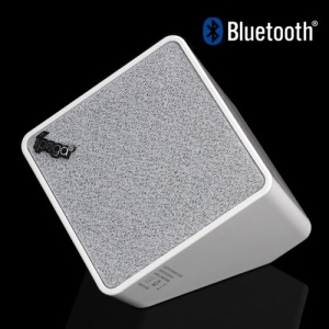 iPega Wireless Portable Rechargeable Speaker with Bluetooth for iPhone iPad Samsung HTC - White