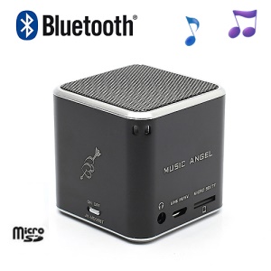 JH-MD06BT Music Angel Portable Stereo Bluetooth Speaker TF Card for iPhone iPod Smartphone - Black