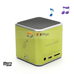 JH-MD06BT Music Angel Portable Stereo Bluetooth Speaker TF Card for iPhone iPod Smartphone - Green