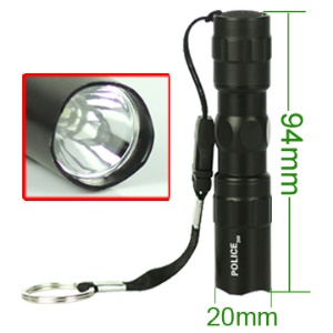 Mini High Bright 3 Watt LED Flashlight Lamp Torch  037-42