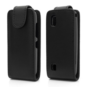 Vertical PU Leather Case Cover for Nokia Asha 300