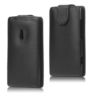 Vertical Leather Flip Case Cover for Nokia Lumia 800 Sea Ray