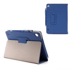 Acer Iconia Tab A1-810 7.9-inch Folio Leather Stand Case with Stylus Touch Pen - Blue