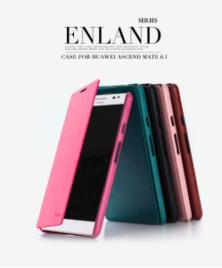 KLD England Series Wallet Stand Leather Case for Huawei Ascend Mate 6.1inch