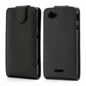 PU Leather Vertical Folio Case Cover for Sony Xperia L C2104 S36h C2105