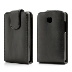 Vertical Magnetic Crazy Horse Leather Case Cover for LG Optimus L3 II E430 E425