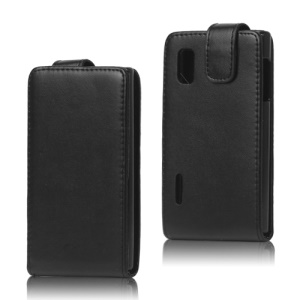 Vertical Leather Case Cover for LG Optimus L5 E610 E612