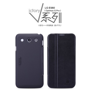 Nillkin Victory Series Flip Leather Case w/ Plastic Cover for LG Optimus G Pro E980