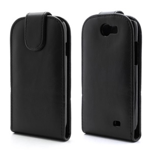 Crazy Horse Vertical Leather Flip Magnetic Case for Samsung Galaxy Express I8730
