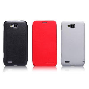 Nillkin New Series Stylish Leather Case for Samsung Ativ S I8750 + Free Screen Protector