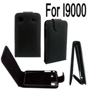 Vertical Leather Case for Samsung Galaxy S i9000//i9001/Vibrant T959/T959V