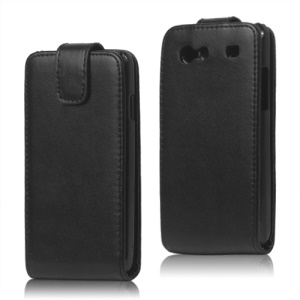 Vertical PU Leather Flip Case for Samsung I9070 Galaxy S Advance
