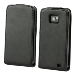Samsung I9100 Galaxy S 2 Vertical Leather Case with Magnetic Flip