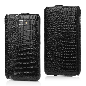 Samsung Galaxy Note I9220 GT-N7000 I717 Crocrodile Leather Flip Case Cover