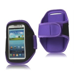 Sport Gym Armband Case for Samsung Galaxy S 3 / III I9300 I747 L710 T999 I535 R530 - Purple