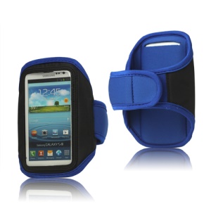 Sport Gym Armband Case for Samsung Galaxy S 3 / III I9300 I747 L710 T999 I535 R530 - Blue