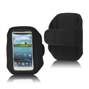 Sport Gym Armband Case for Samsung Galaxy S 3 / III I9300 I747 L710 T999 I535 R530 - Black