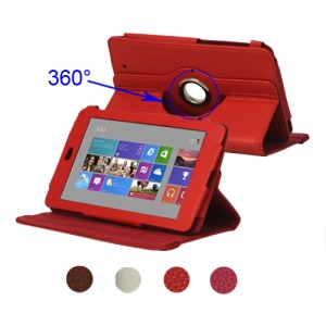 360 Degree Rotating Leather Case for ASUS Google Nexus 7