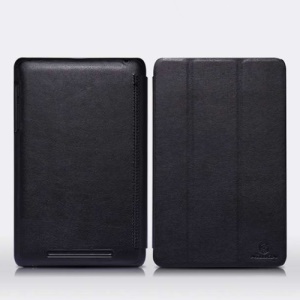 Nillkin Smart Wakeup Leather Wallet Case for ASUS Google Nexus 7 + LCD Film