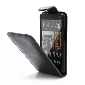 Magnetic Vertical Sleek Leather Flip Case Cover for HTC One M7 801e