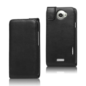 Vertical Leather Flip Cover for HTC One X S720e / One XL / One X Plus