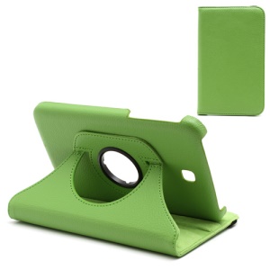 Samsung Galaxy Tab 3 7.0 P3200 P3210 360 Degree Rotary Stand Leather Case - Green