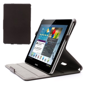 Superb Folio PU Leather Stand Case for Samsung Galaxy Tab 2 10.1 P5100 P5110 P7510 - Coffee