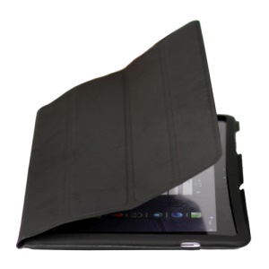 Ultra Slim Leather Case for Samsung Galaxy Tab 10.1 P7510 P7500 - Black