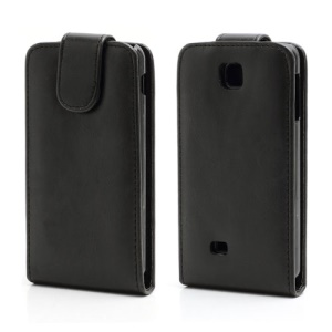Crazy Horse Vertical Magnetic Leather Case Cover for LG Optimus F5 P875