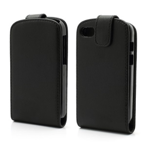 Vertical Magnetic Leather Flip Case Cover for BlackBerry Q10