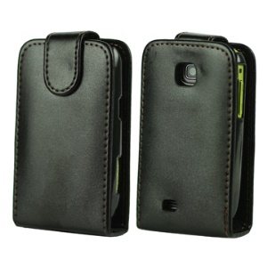 Vertical Leather Case with Magnetic Flip for Samsung Galaxy Mini S5570 S5570i