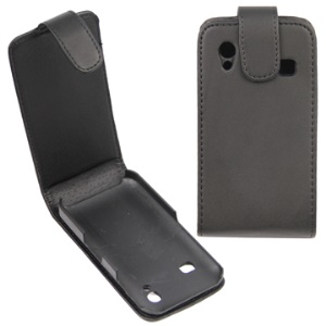 Vertical Magnetic Flip Leather Case for Samsung Galaxy Ace S5830