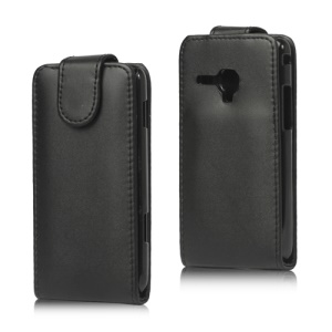 Vertical PU Leather Flip Case for Samsung Omnia M S7530