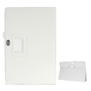 Litchi Leather Case Cover Stand for Microsoft Surface Windows RT - White