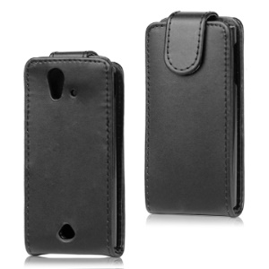 Leather Flip Case for Sony Ericsson Xperia Ray ST18i ST18a