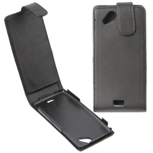 Classic Vertical Magnetic Flip Leather Case for Sony Ericsson X12/Anzu/ XPERIA Arc/Arc S LT18i