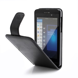 Magnetic Vertical Leather Cover Case for BlackBerry Z10 BB 10