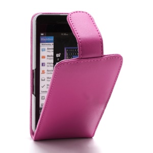 Doormoon Genuine Leather Vertical Flip Case Cover for BlackBerry Z10 BB 10 - Rose