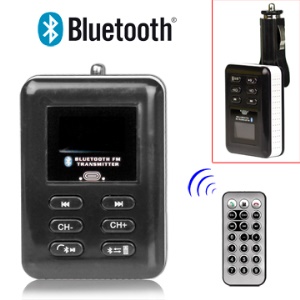 Hand Free Bluetooth Kit Car FM Transmitter,Support USB Devices and MP3 iPod DVD Player