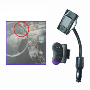 Bluetooth Car MP3 Player with FM Transmitter,Support USB devices / SD MMC card