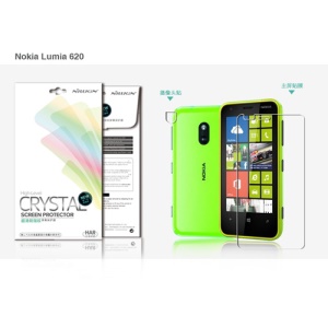Nillkin Ultra-Clear Anti-fingerprint Screen Protective Film for Nokia Lumia 620 (Suite Edition)