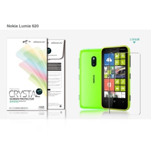 Nillkin Ultra-Clear Anti-Fingerprint LCD Screen Protector for Nokia Lumia 620