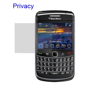 Privacy LCD Screen Protector Guard Film BlackBerry Bold 9700 9780 9020 Onyx