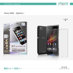 Nillkin Scratch-Resistant Anti-Glare LCD Screen Protector for Sony Xperia L S36h C2105 C2104
