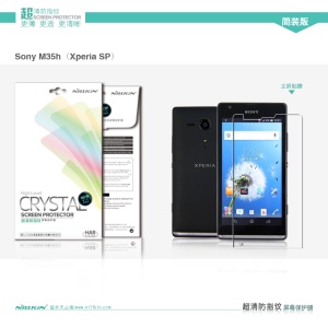 Nillkin Anti-Fingerprint Ultra-Clear Screen Protector Film for Sony Xperia SP C5303 C5302 C5306 M35h
