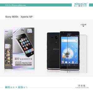Nillkin Scratch-Resistant Anti-Glare LCD Screen Film Guard for Sony Xperia SP C5303 C5302 C5306 M35h